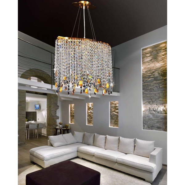 Подвесная люстра Lumina Deco Aldonea LDP 7051-4A GD Подвесная люстра Lumina Deco Aldonea LDP 7051-4A GD