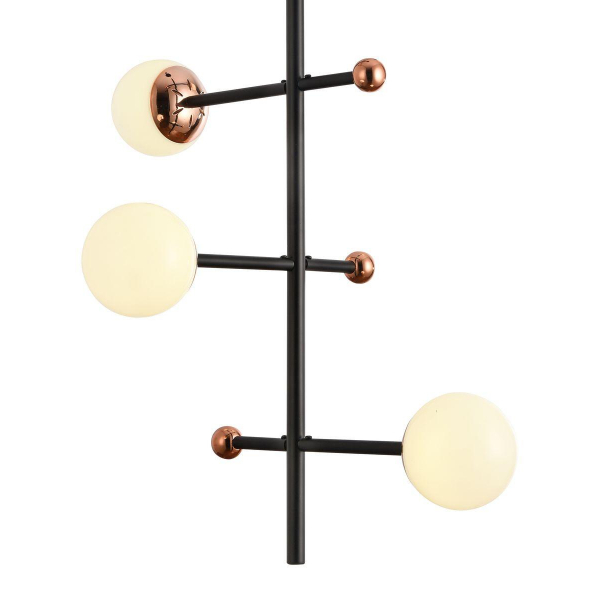Подвесная светодиодная люстра Natali Kovaltseva Loft Led Lamps 81338 Gold Black Подвесная светодиодная люстра Natali Kovaltseva Loft Led Lamps 81338 Gold Black