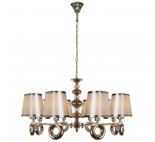 Подвесная люстра iLamp Brooklyn P2401-8 Nickel