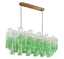 Подвесная люстра Loft IT Murano 10580/1000R Clear green