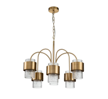 Подвесная люстра Indigo ELEGANZA 12019/A/6P Brass V000322