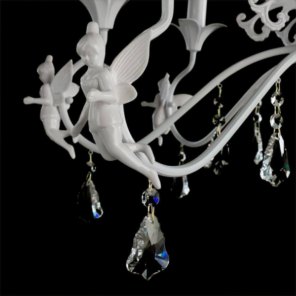Подвесная люстра Arte Lamp Angelina A5349LM-8WH Подвесная люстра Arte Lamp Angelina A5349LM-8WH