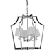 Подвесная люстра Lumina Deco Montero LDP 1249-4 CHR+WT