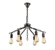 Подвесная люстра Toplight Kristen TL1181H-06BK