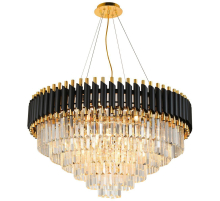 Подвесная люстра Natali Kovaltseva Darian 76017/12C Gold Black