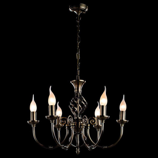 Подвесная люстра Arte Lamp Zanzibar A8392LM-6AB Подвесная люстра Arte Lamp Zanzibar A8392LM-6AB