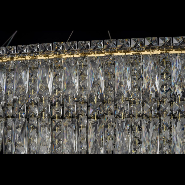 Подвесная светодиодная люстра Arti Lampadari Ovindoli L 1.5.120x40.100 G Подвесная светодиодная люстра Arti Lampadari Ovindoli L 1.5.120x40.100 G
