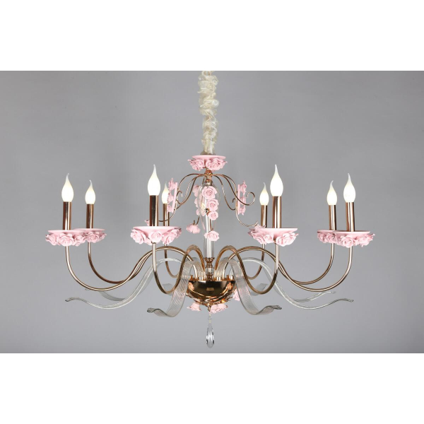 Подвесная люстра Omnilux Muntiggioni OML-70413-08 Подвесная люстра Omnilux Muntiggioni OML-70413-08