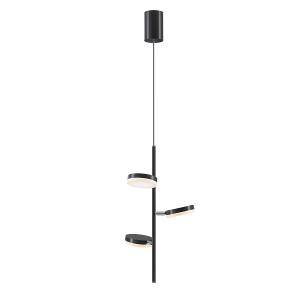 Подвесная светодиодная люстра Maytoni Fad MOD070PL-L18B3K Подвесная светодиодная люстра Maytoni Fad MOD070PL-L18B3K