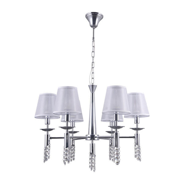 Подвесная люстра Gerhort G11038/6CR WT Подвесная люстра Gerhort G11038/6CR WT
