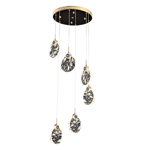 Подвесная светодиодная люстра Kink Light Викси 07857-6A,33 Подвесная светодиодная люстра Kink Light Викси 07857-6A,33