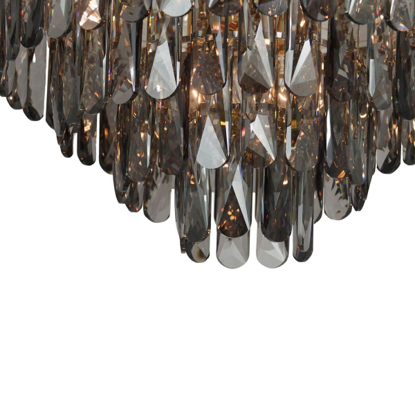 Подвесная люстра Lumina Deco Chici LDP 6002-500 R.GD+GY Подвесная люстра Lumina Deco Chici LDP 6002-500 R.GD+GY