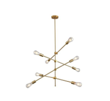 Люстра подвесная Alfa Light F3524-44 C0pper E27*8