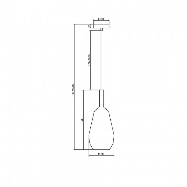 Подвесной светильник Maytoni Duality MOD271PL-01B8 Подвесной светильник Maytoni Duality MOD271PL-01B8