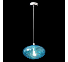 Светильник подвесной Crystal Lux FORMLESS SP1 BLUE