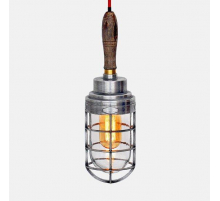 Подвесной светильник Loft-Concept Steampunk Cage Glass Edison 40.072-0