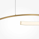 Подвесной светодиодный светильник Maytoni Curve MOD242PL-L33BSK