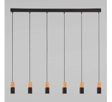 Подвесной светильник TK Lighting 6312 Elit Black Wood