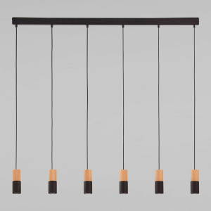 Подвесной светильник TK Lighting 6312 Elit Black Wood