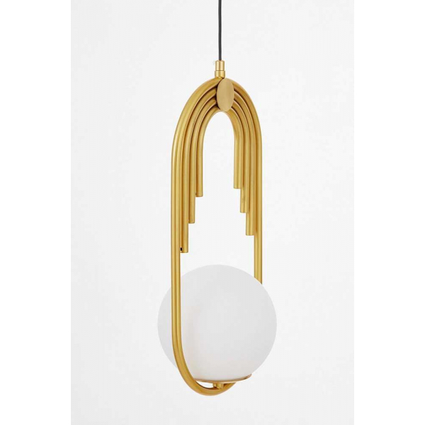 Подвесной светильник Lumina Deco Zanetti LDP 5522-1 WT+MD Подвесной светильник Lumina Deco Zanetti LDP 5522-1 WT+MD