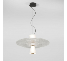 Подвесной светодиодный светильник Eurosvet Kontur 40029/1 LED белый