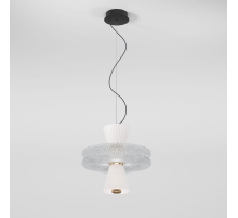 Подвесной светодиодный светильник Eurosvet Kontur 40028/1 LED белый