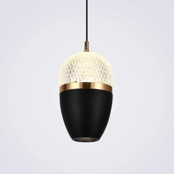 Подвесной светильник LED4U L8754-1 BK Подвесной светильник LED4U L8754-1 BK