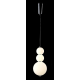 Подвесной светодиодный светильник Crystal Lux Desi SP3 Chrome/White