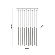 Подвесной светильник TK Lighting 11488 Ferro Sabia a072572