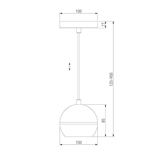 Подвесной светодиодный светильник Elektrostandard DLS023 9W 4200K черный a047775 Подвесной светодиодный светильник Elektrostandard DLS023 9W 4200K черный a047775