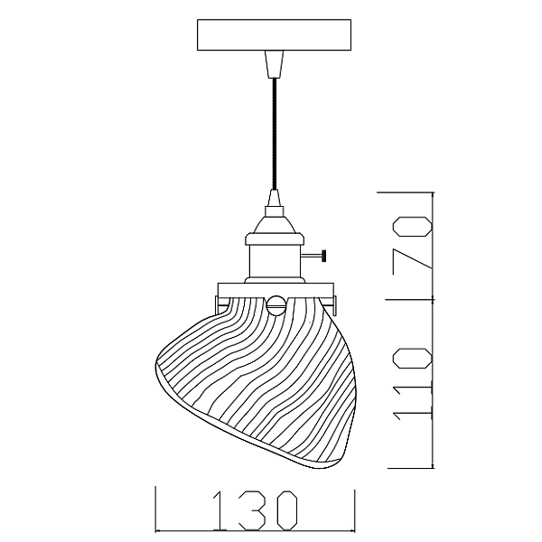 Подвесной светильник Imperium Loft Loft Sea Shell 123662-22