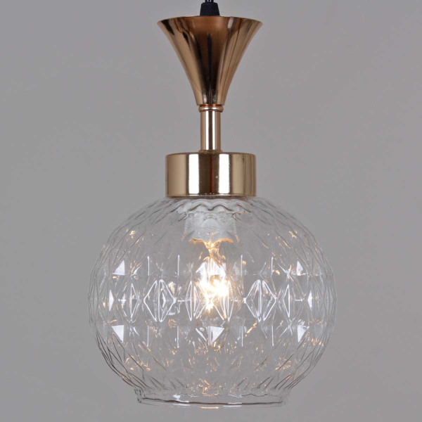 Подвесной светильник Reluce 10080-0.9-03 BK+FG