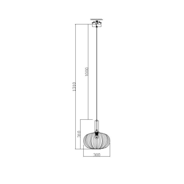 Подвесной светильник Freya Zelma FR8012PL-01GN Подвесной светильник Freya Zelma FR8012PL-01GN