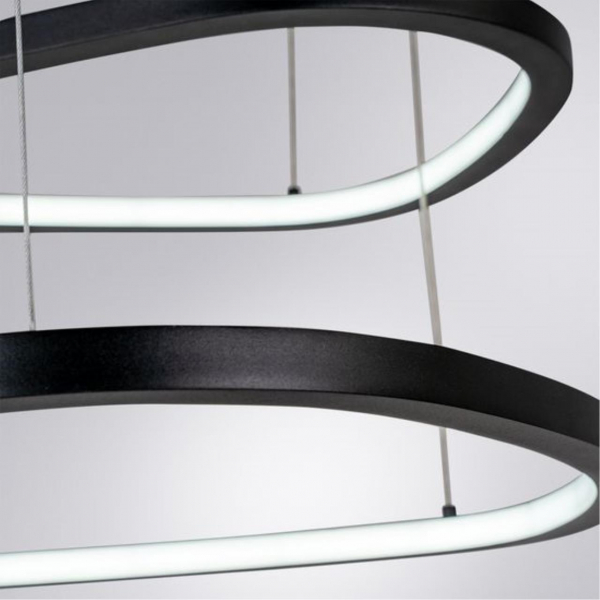 Подвесной светодиодный светильник Arte Lamp Madison A2194SP-2BK Подвесной светодиодный светильник Arte Lamp Madison A2194SP-2BK
