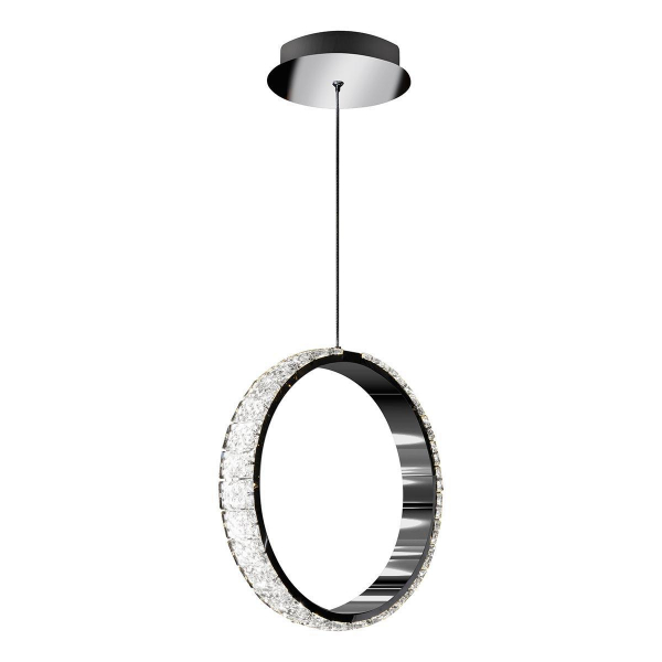 Подвесной светодиодный светильник iLedex Crystal ice MD7216-1 CR Подвесной светодиодный светильник iLedex Crystal ice MD7216-1 CR