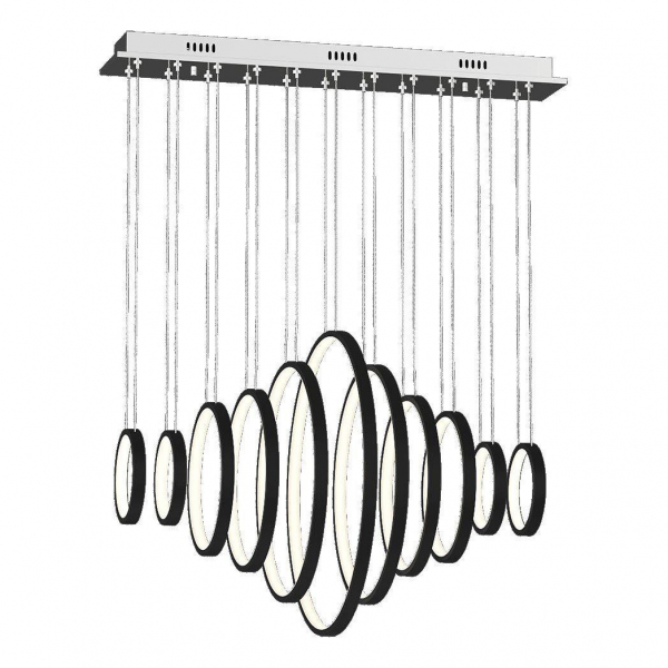 Подвесной светодиодный светильник DesignLed Anch Spring AD14036-11A-BK 001978 Подвесной светодиодный светильник DesignLed Anch Spring AD14036-11A-BK 001978