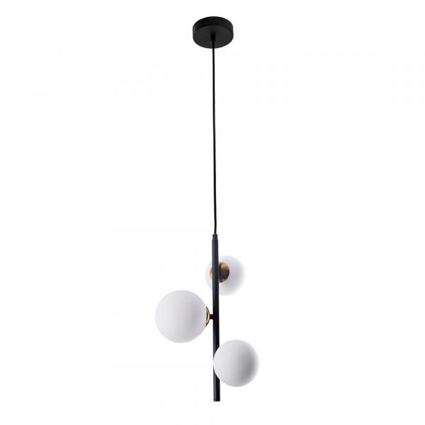 Подвесной светильник Arte Lamp GEMINI A2243SP-3BK Подвесной светильник Arte Lamp GEMINI A2243SP-3BK