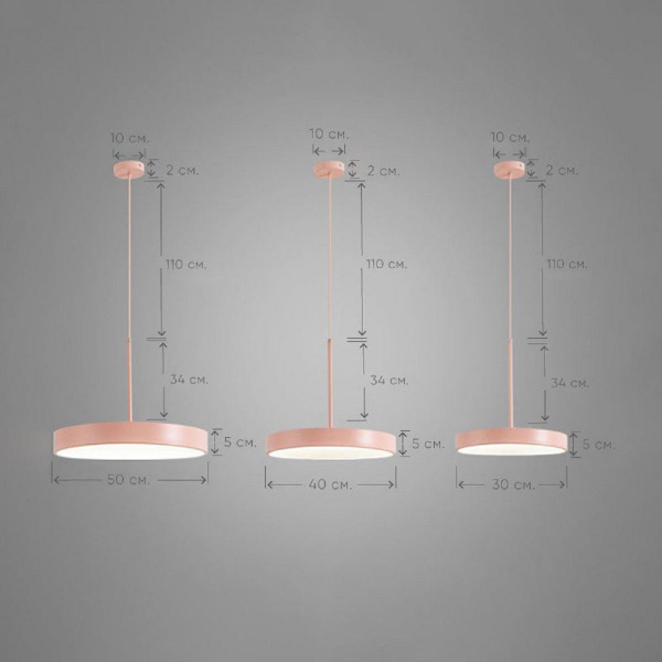 Подвесной светодиодный светильник Imperium Loft Turna One D50 Pink 183495-26 Подвесной светодиодный светильник Imperium Loft Turna One D50 Pink 183495-26