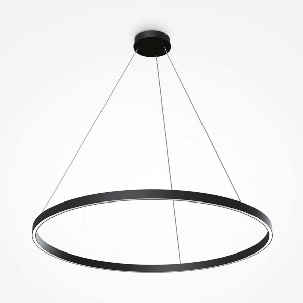 Подвесной светодиодный светильник Maytoni Rim MOD058PL-L54BK Подвесной светодиодный светильник Maytoni Rim MOD058PL-L54BK