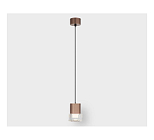Подвесной светодиодный светильник Italline IT014-0203 rose gold