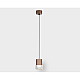 Подвесной светодиодный светильник Italline IT014-0203 rose gold