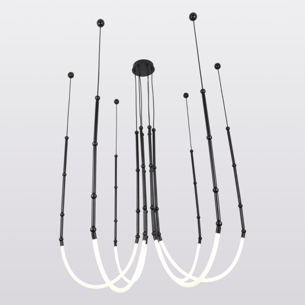 Подвесной светодиодный светильник Lussole Loft BEND LSP-7069 Подвесной светодиодный светильник Lussole Loft BEND LSP-7069