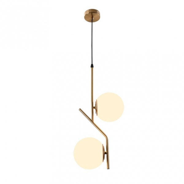 Подвесной светильник Lumina Deco Bienari LDP 6040-2 MD+WT Подвесной светильник Lumina Deco Bienari LDP 6040-2 MD+WT