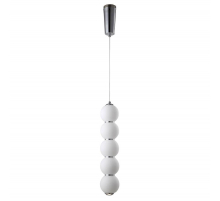 Подвесной светодиодный светильник Crystal Lux Desi SP5 Chrome/White