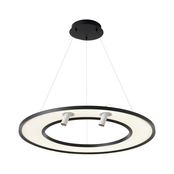 Подвесной светодиодный светильник Crystal Lux Contour SP50W Led Black Подвесной светодиодный светильник Crystal Lux Contour SP50W Led Black