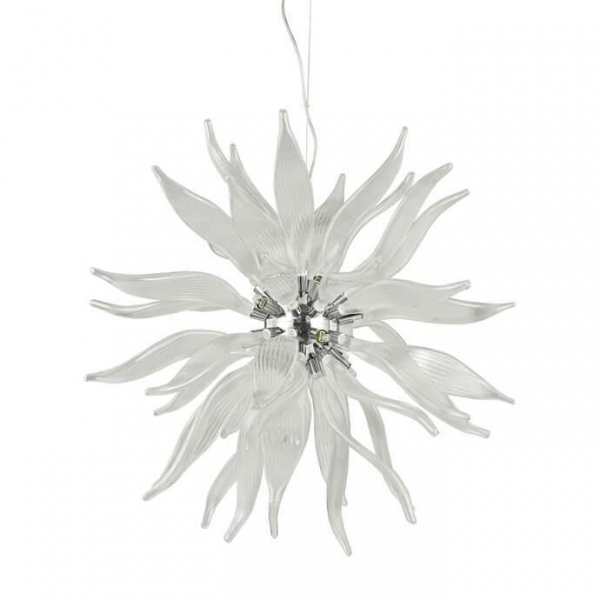 Подвесной светильник Ideal Lux Leaves SP12 Bianco 112268 Подвесной светильник Ideal Lux Leaves SP12 Bianco 112268