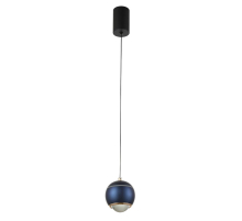 Подвесной светодиодный светильник Crystal Lux Caro SP Led Blue