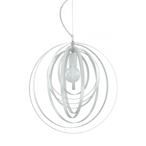 Подвесной светильник Ideal Lux Disco SP1 Bianco 103723 Подвесной светильник Ideal Lux Disco SP1 Bianco 103723