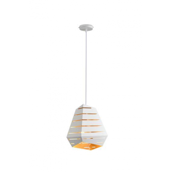 Светильник подвесной Alfa Light F3524-41 White+Gold E27*1 Светильник подвесной Alfa Light F3524-41 White+Gold E27*1