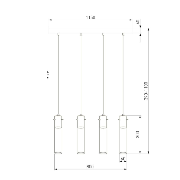 Подвесной светильник TK Lighting 3149 Look Graphite Подвесной светильник TK Lighting 3149 Look Graphite